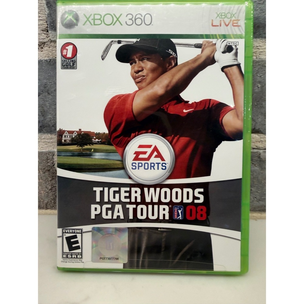 Tiger Woods PGA Tour 08 Xbox 360 EA Sports Golf Game Complete with Manual
